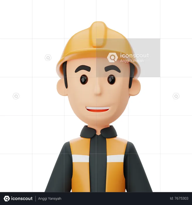 Engineer  3D Icon