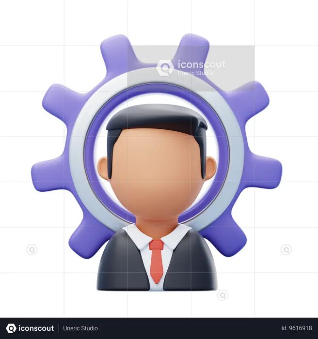 Engineer  3D Icon