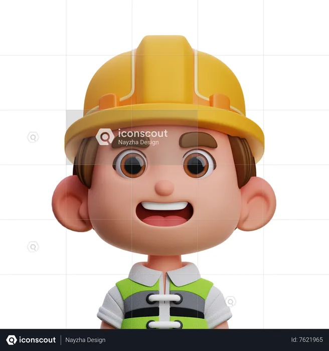 Engineer  3D Icon