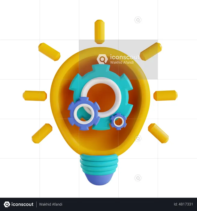 Engineering Idea  3D Icon