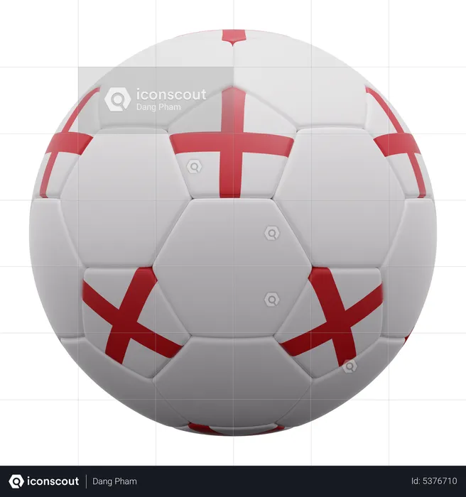 England Ball  3D Icon