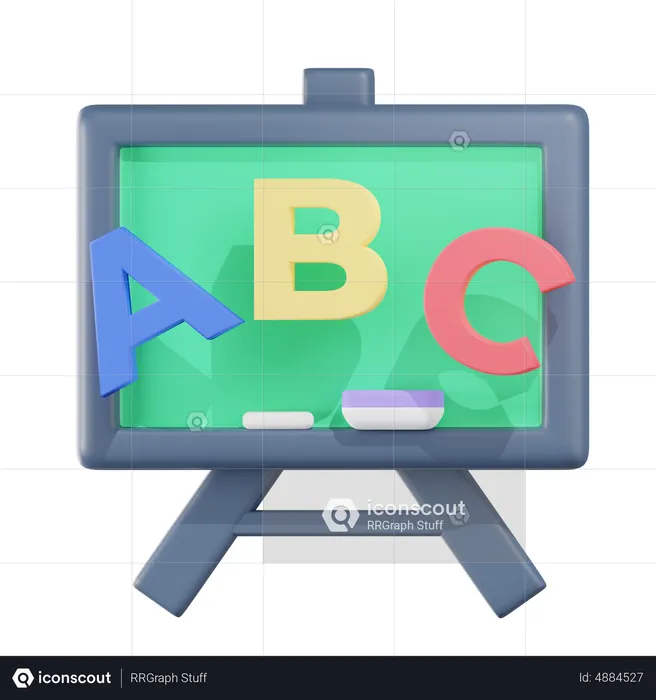 English Class  3D Icon