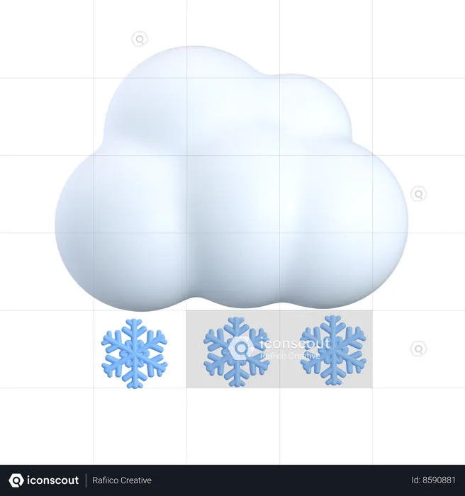 Neigeux  3D Icon