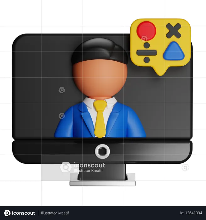 Enseignement  3D Icon