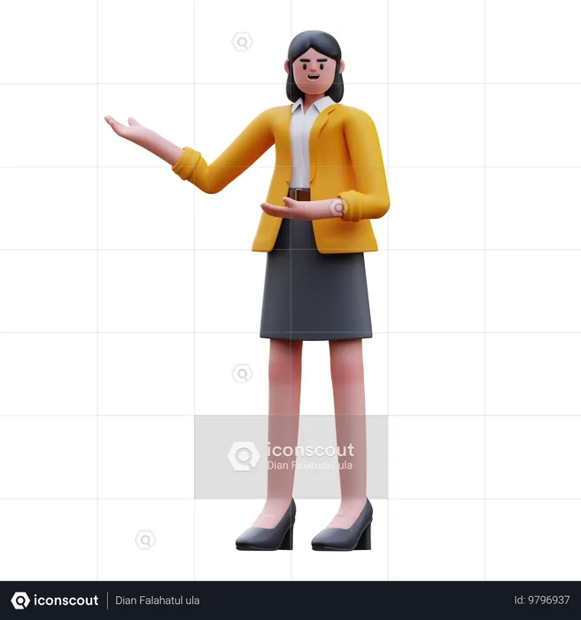 Enseignement Présentation  3D Icon