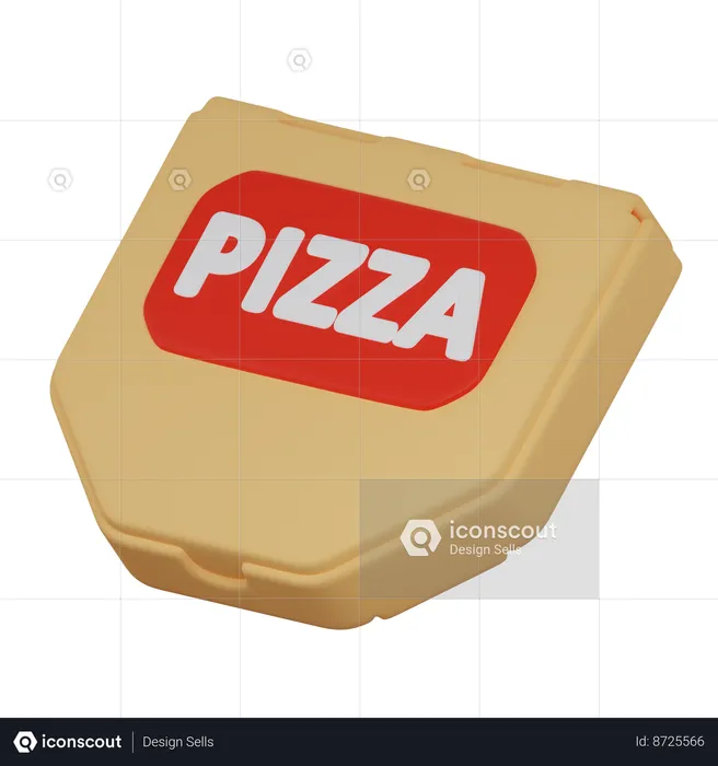 Entrega de comida  3D Icon