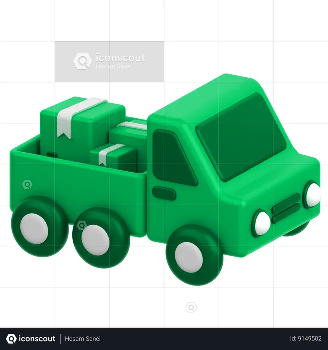 Entrega grátis  3D Icon