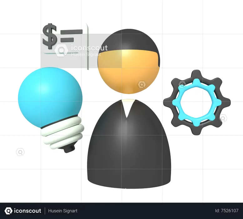 Entrepreneurship Emoji 3D Icon