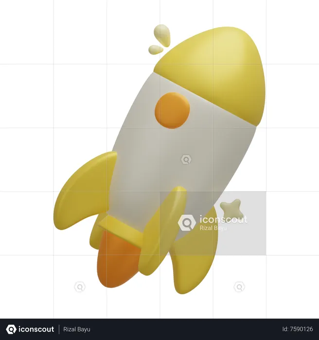 Démarrage d'entreprise  3D Icon