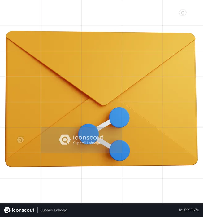 Envelope  3D Icon