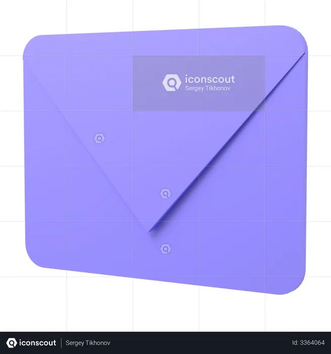 Envelope  3D Illustration