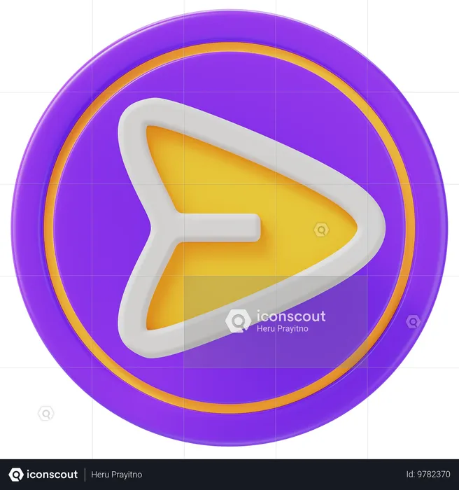 Enviado  3D Icon