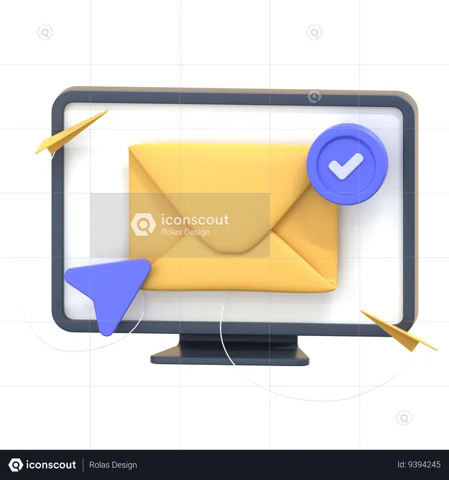Enviar arquivo  3D Icon