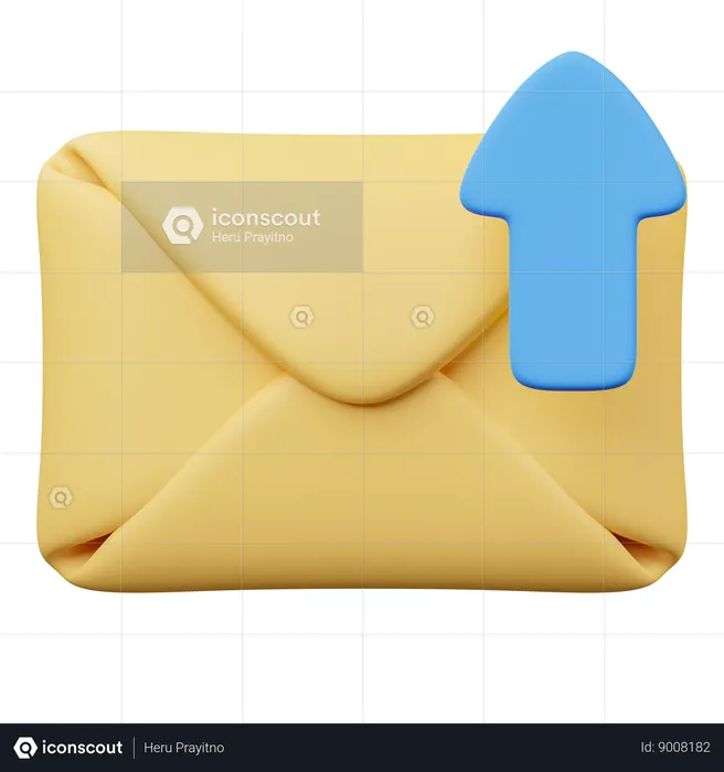 Enviar correo  3D Icon