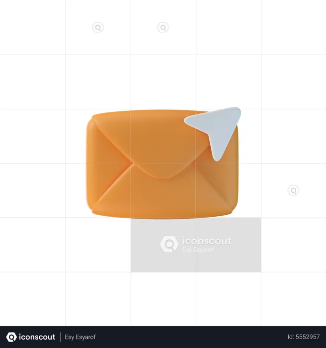 Enviar correo  3D Icon