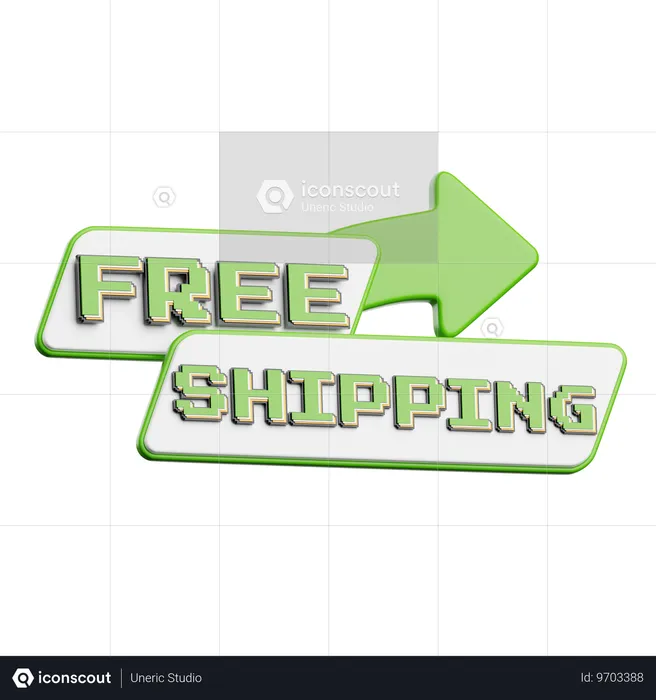 Envío gratis  3D Icon