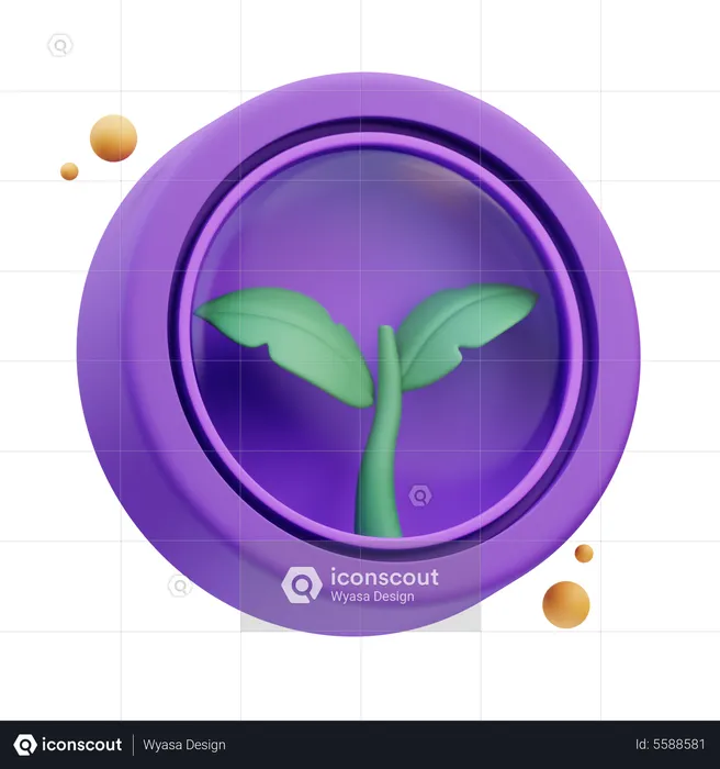 Environmental Care  3D Icon