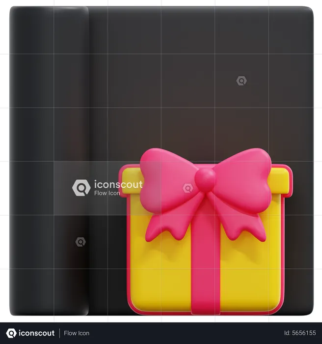 Envoltorio de regalo  3D Icon