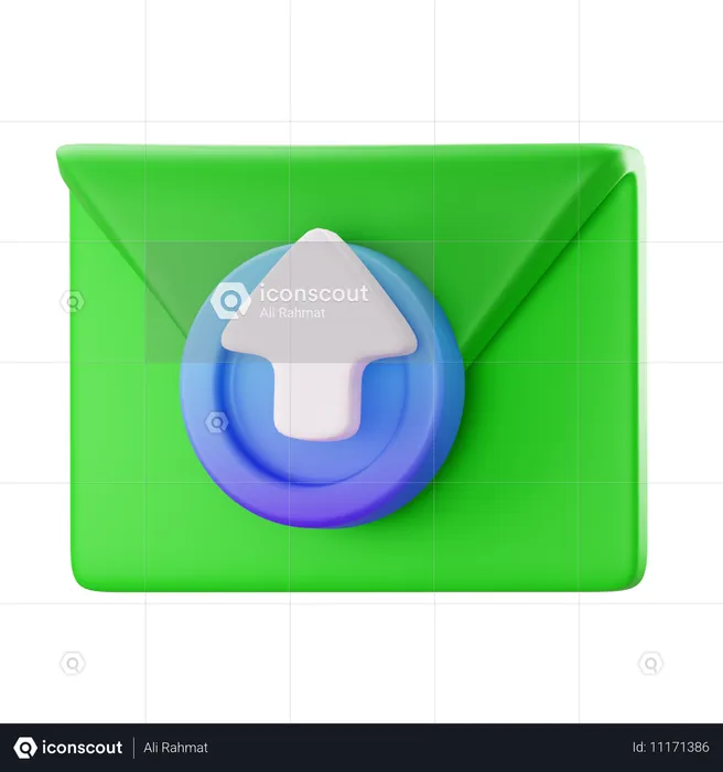 Envoyer un e-mail  3D Icon