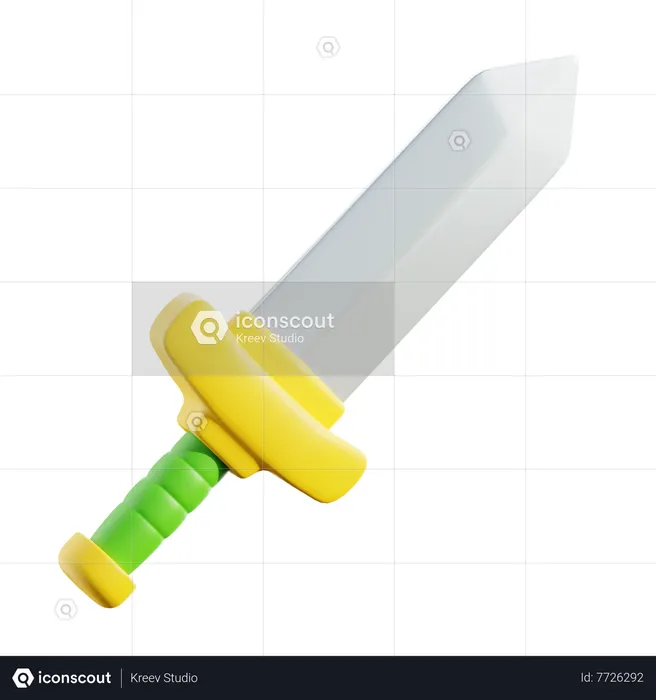 Épée  3D Icon