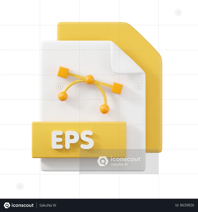 EPS File  3D Icon