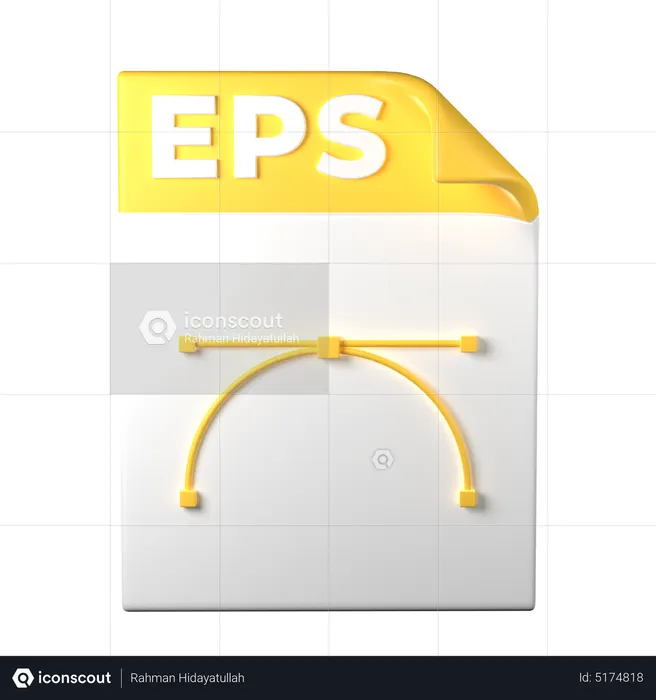 EPS File  3D Icon