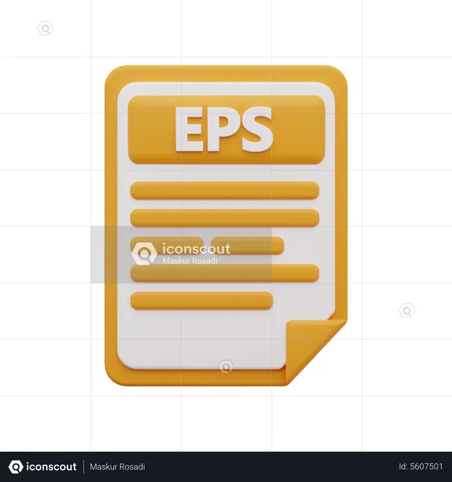 Eps file  3D Icon