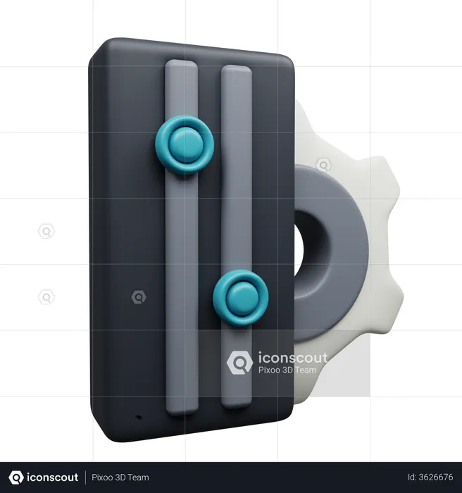 Equalizer  3D Icon
