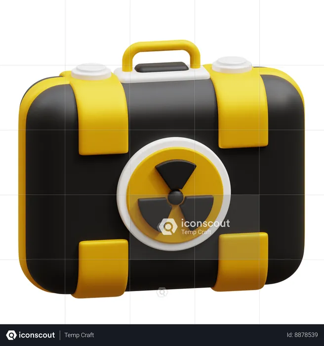 Equipamento nuclear  3D Icon