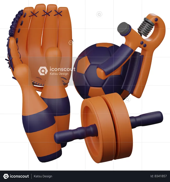 Equipo deportivo  3D Icon