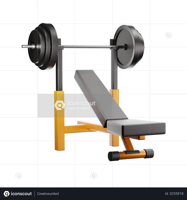 Équipement de gym  3D Icon