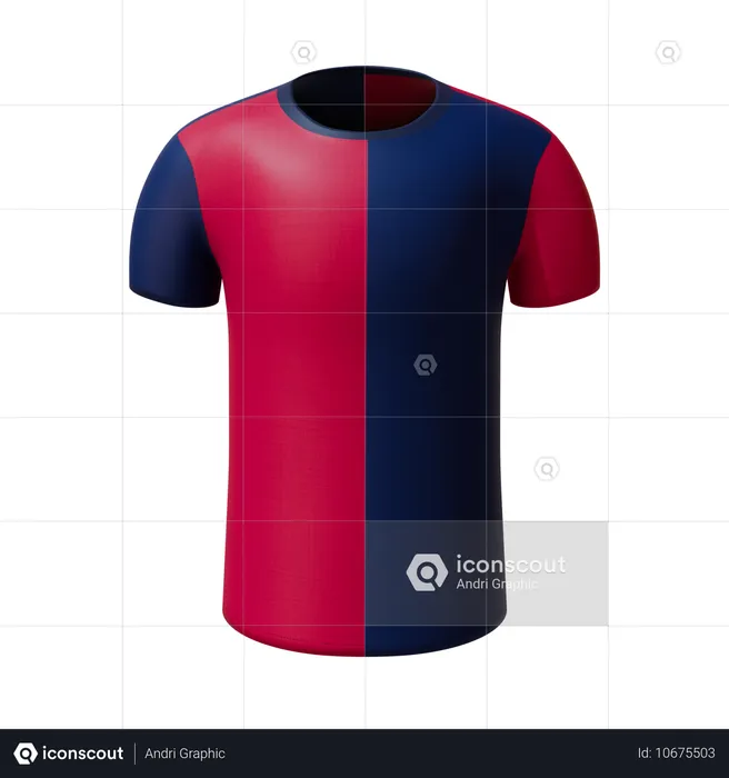 Equipo de fútbol de la ciudad de Cataluña  3D Icon