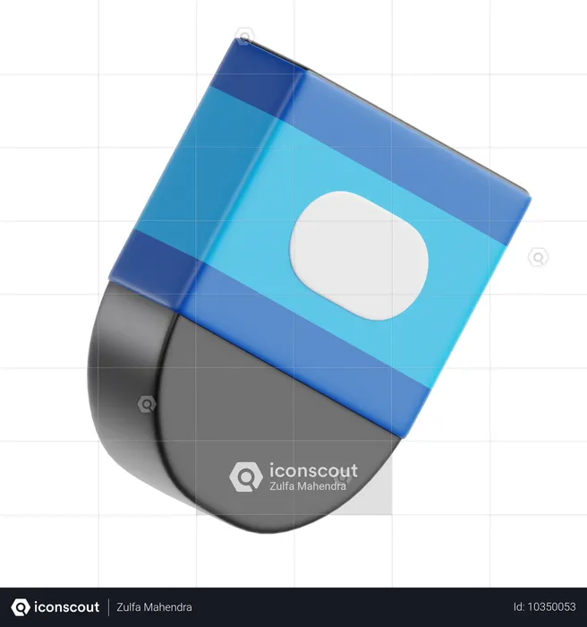 Eraser  3D Icon