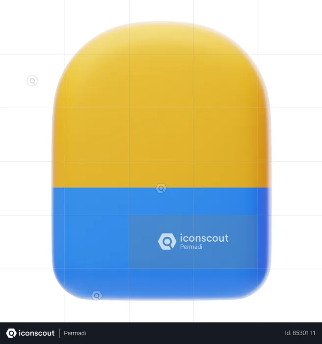 Eraser  3D Icon