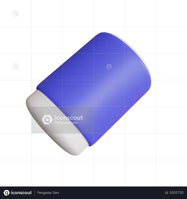 Eraser  3D Icon