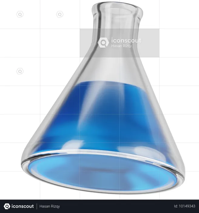 Erlenmeyer  3D Icon