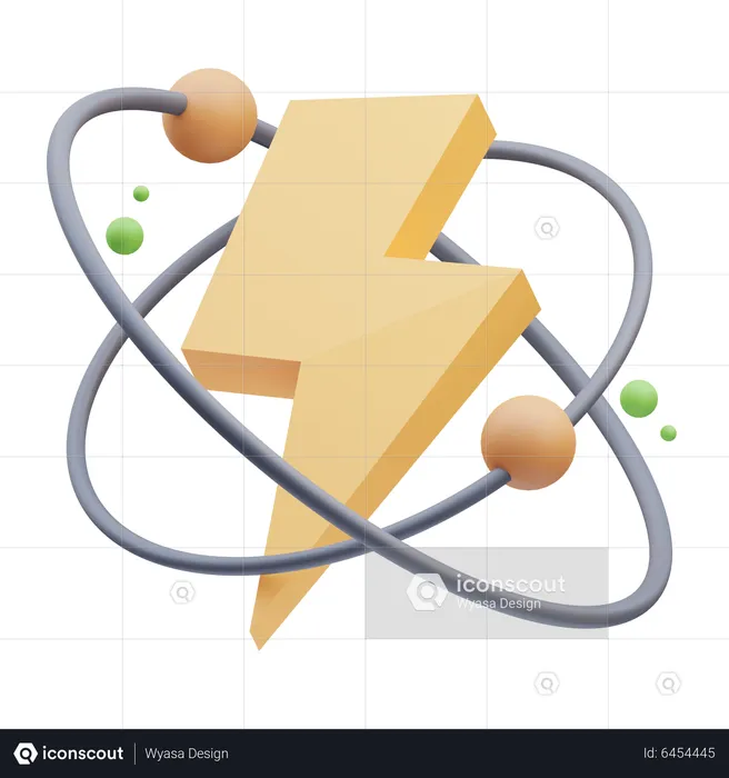 Erneuerbare Energie  3D Icon