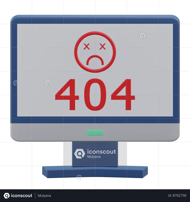 Erreur 404  3D Icon