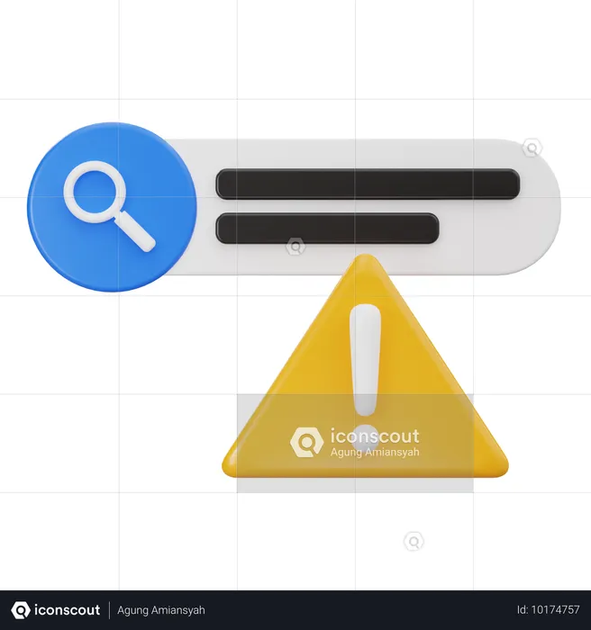 Erreur de recherche  3D Icon