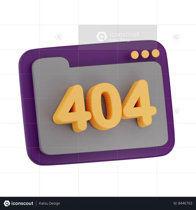 Error  3D Icon