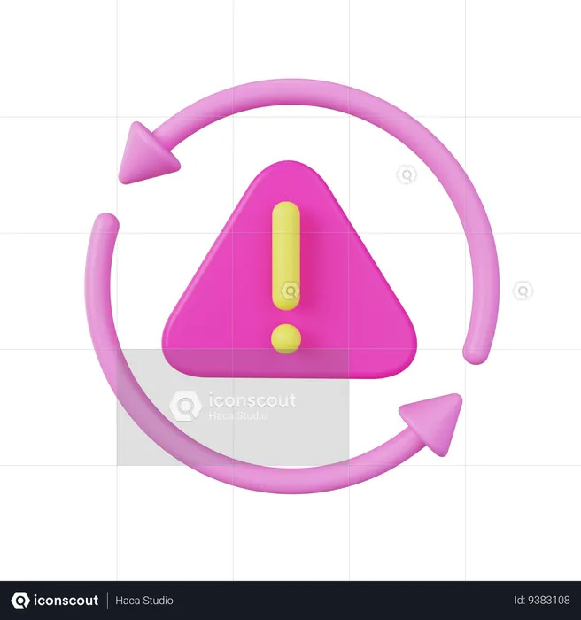 Error  3D Icon