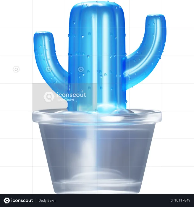 Error Cactus  3D Icon