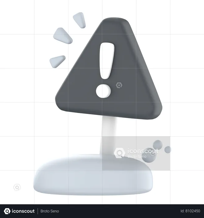 Error Location  3D Icon