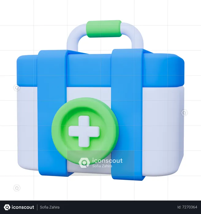 Erste-Hilfe-Set  3D Icon