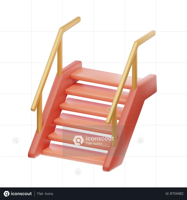 Escaliers  3D Icon