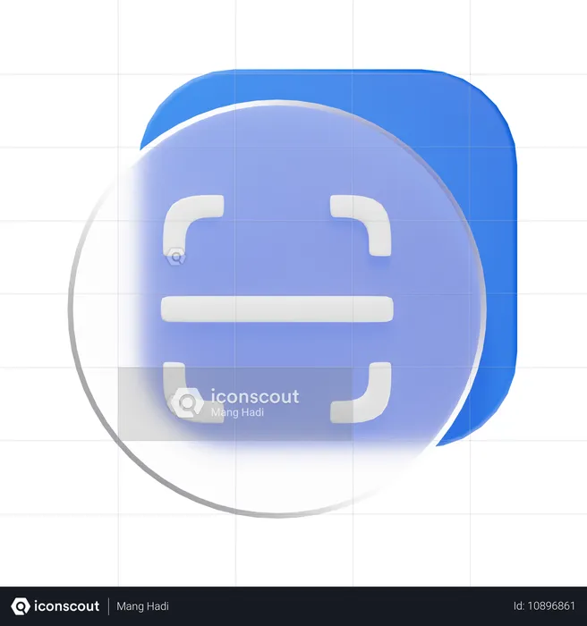 Escanear  3D Icon