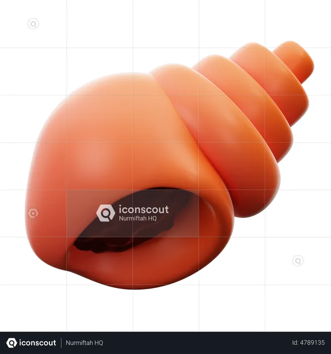 Escargot  3D Icon