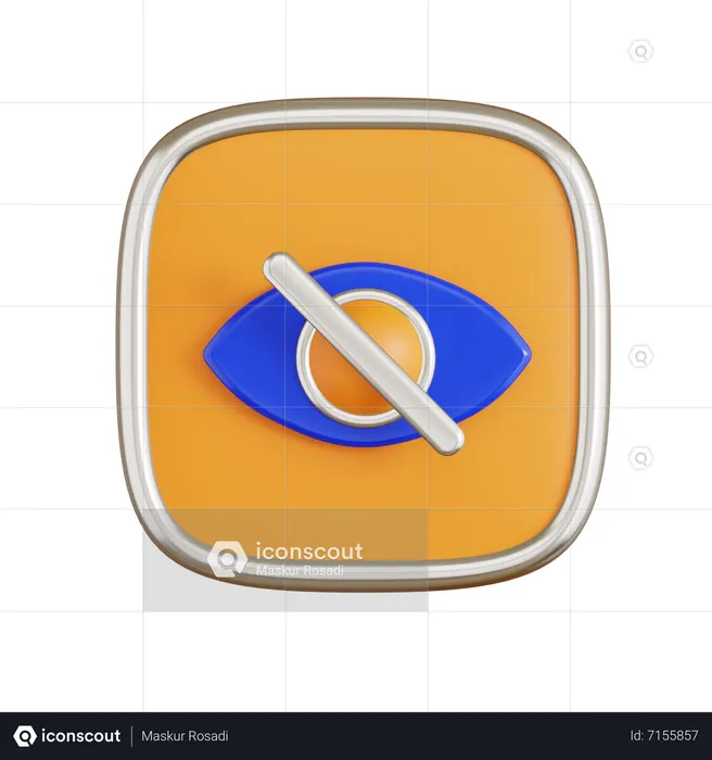 Escondido  3D Icon