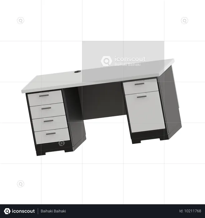 Trabajo de Escritorio  3D Icon