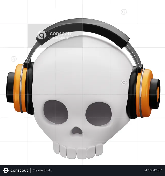 Escuchar música  3D Icon